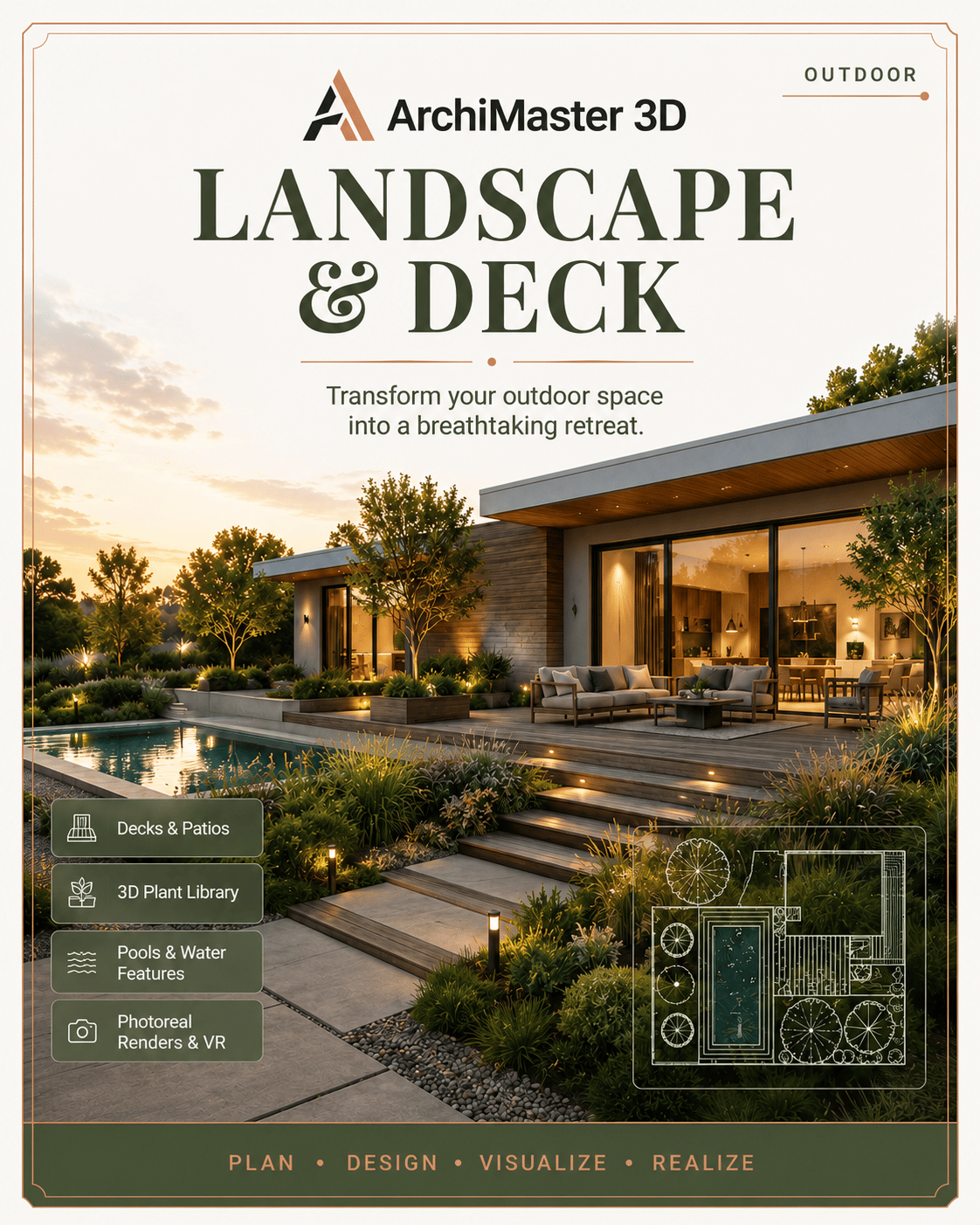 ArchiMaster 3D Landscape & Deck box art