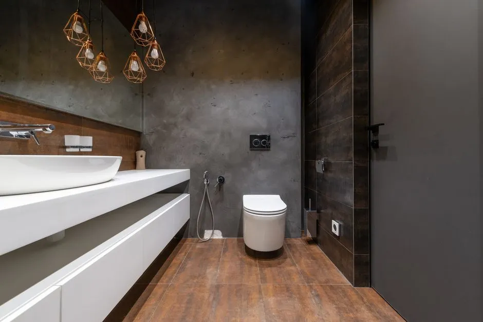 2026 5x6 Bathroom: Wall-Hung Toilet + Corner Sink 3D Test