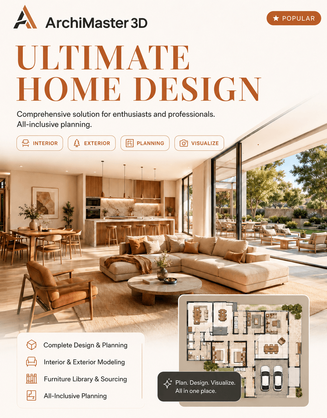 ArchiMaster 3D Ultimate Home Design edition